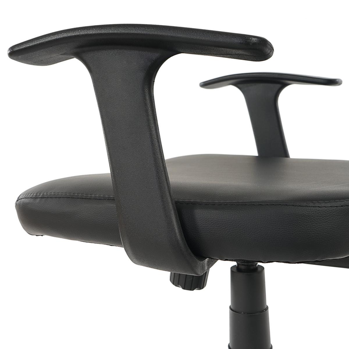 PROFI-BÜROSTUHL Schwarz - Schwarz, Textil (72/108/59cm) - MCW