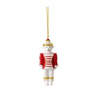 ORNAMENT NUSSKNACKER 2026 Christmas Classics weiß-gold 2,8 x 4,8 x 11,4 cm - Goldfarben/Weiß, Keramik (4.8/11.4/2.8cm) - Villeroy & Boch