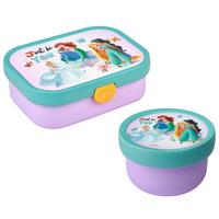OBST- UND BENTOBOX DISNEY PRINCESS Campus bunt 300 & 750 ml - Multicolor, Kunststoff (2/2/2cm) - Mepal
