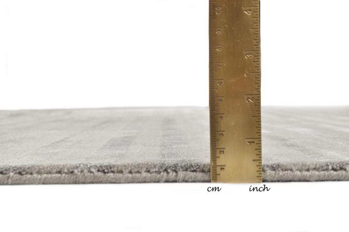 HANDWEBTEPPICH Miami 170x240 cm - Grau, Textil (170/240cm) - THEKO