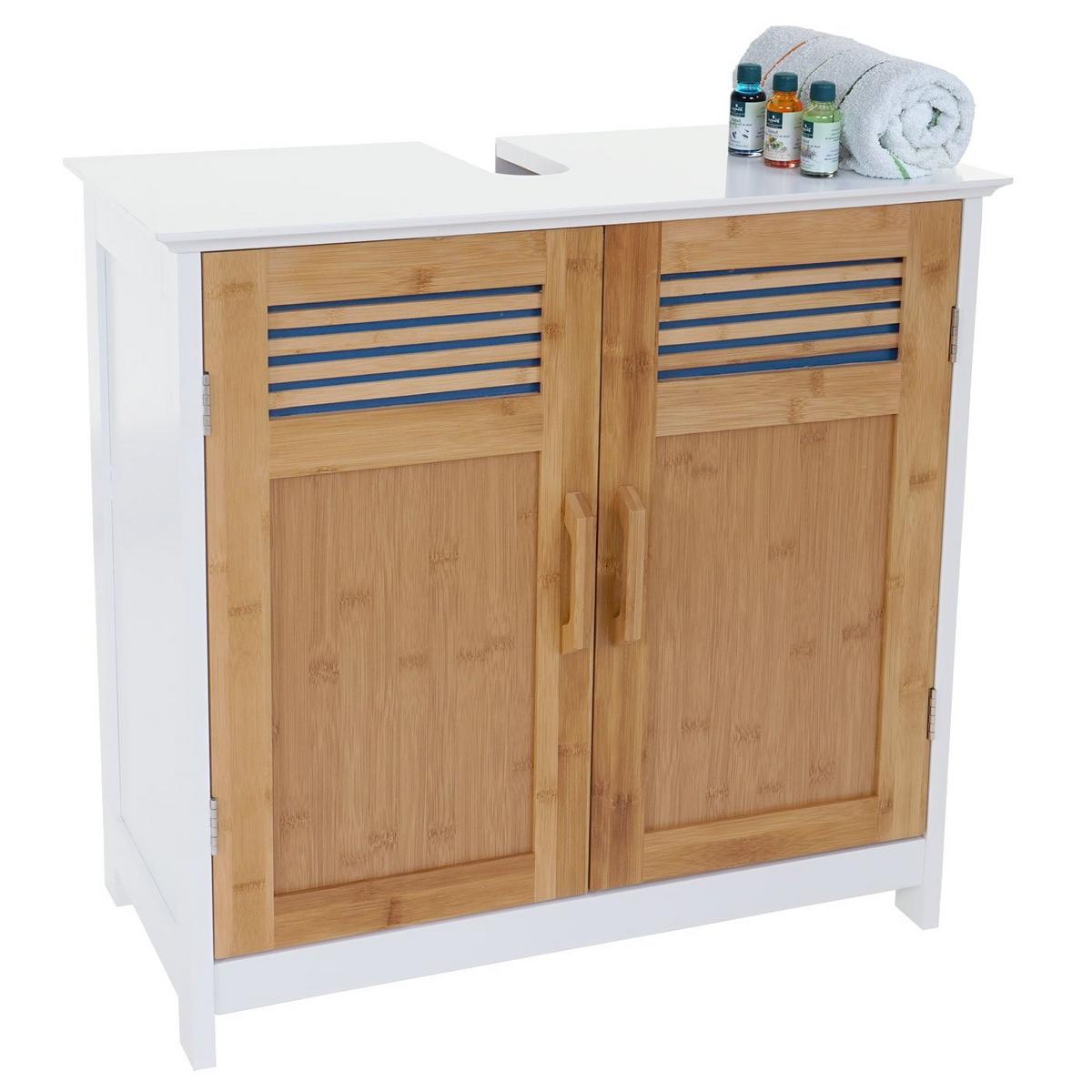 WASCHBECKENUNTERSCHRANK Braun - Braun, Holz (60/60/30cm) - MCW