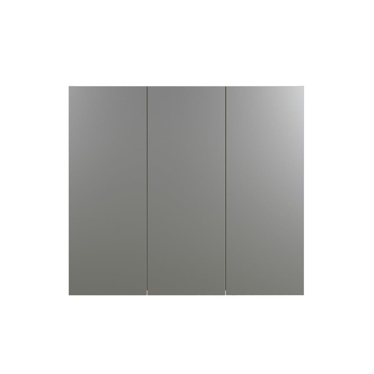 SPIEGELSCHRANK PureBliss Anthrazit - Anthrazit, Holzwerkstoff (90/80/20cm) - Trendteam