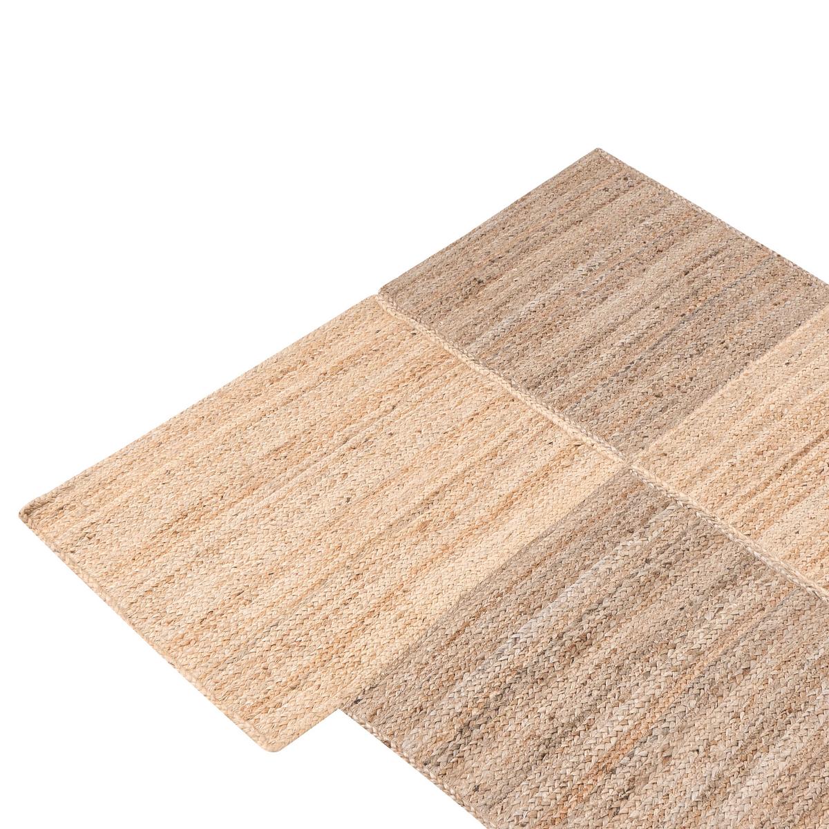 TEPPICH Beige 160/230 cm Jute Sangli - Beige, Textil (160/230cm) - Beliani