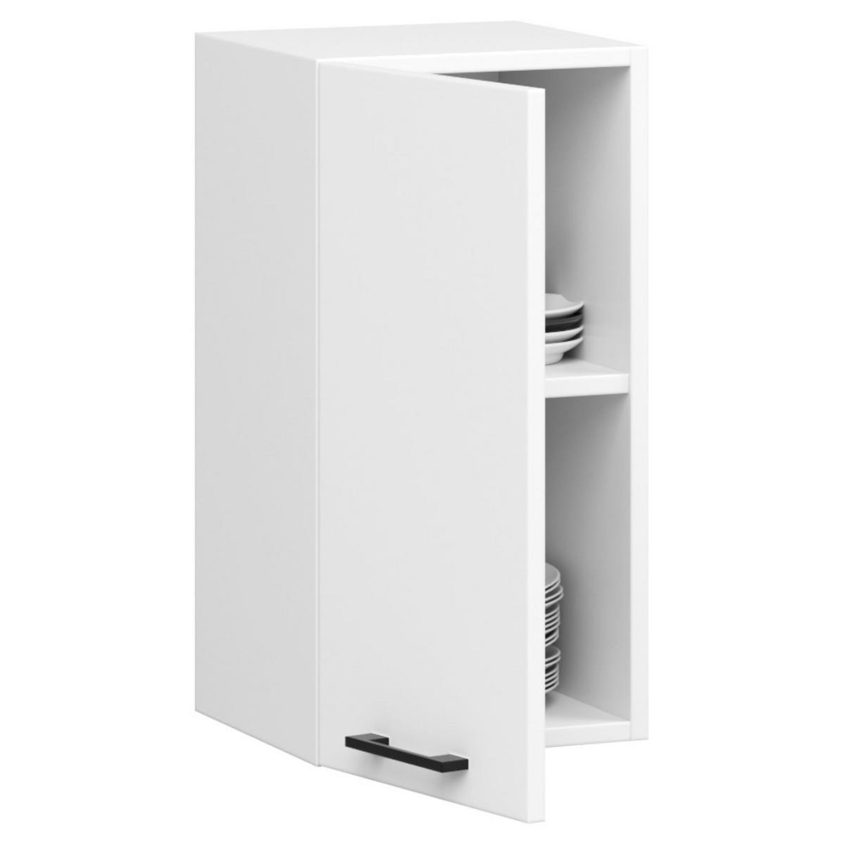 HÄNGESCHRANK Weiß 58/30/30 - Weiß, Holzwerkstoff (30/58/30cm) - RAUMHIRSCH FURNITURE