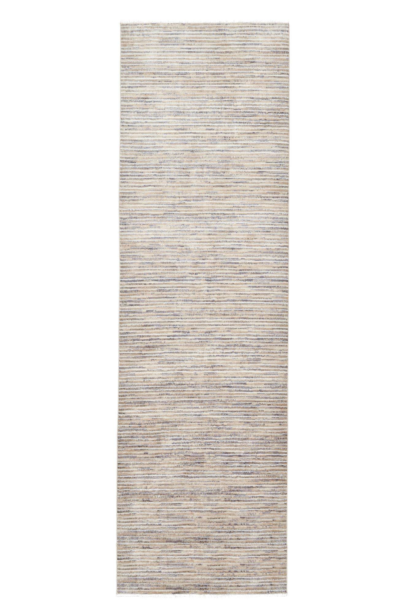 FLACHWEBETEPPICH Corduletta 80x280 cm - Beige, Textil (80/280cm) - Gino Falcone