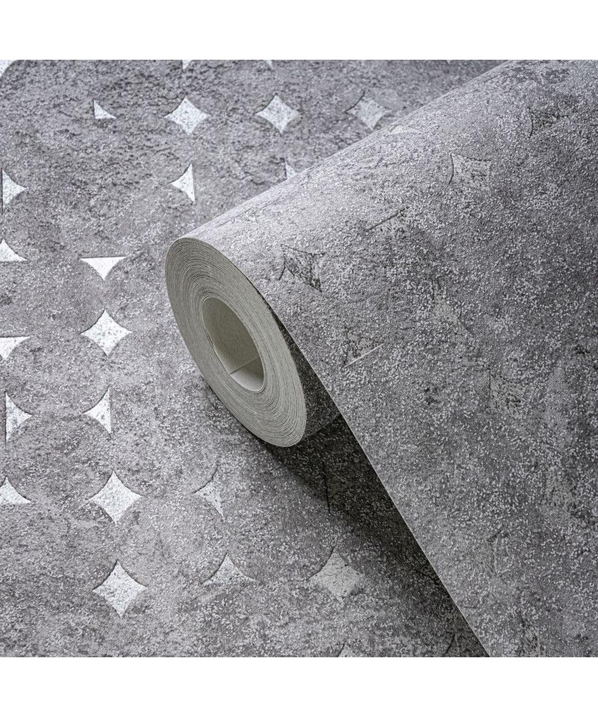 VLIESTAPETE Grau 53/1005 cm - Grau, Textil (53/1cm) - KUNSTLOFT