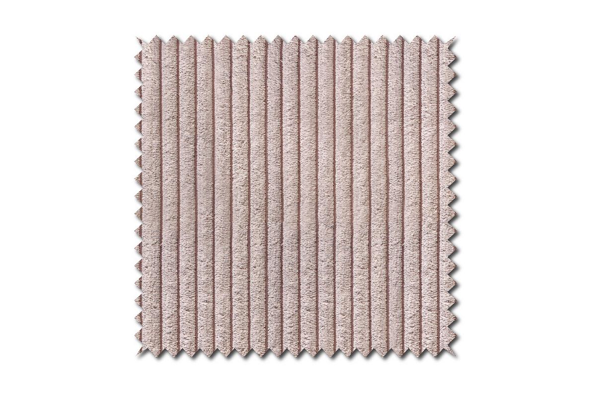 SESSEL CHARME Rosé Cord - Schwarz/Rosa, Textil/Metall (100/106/95cm) - KAWOLA
