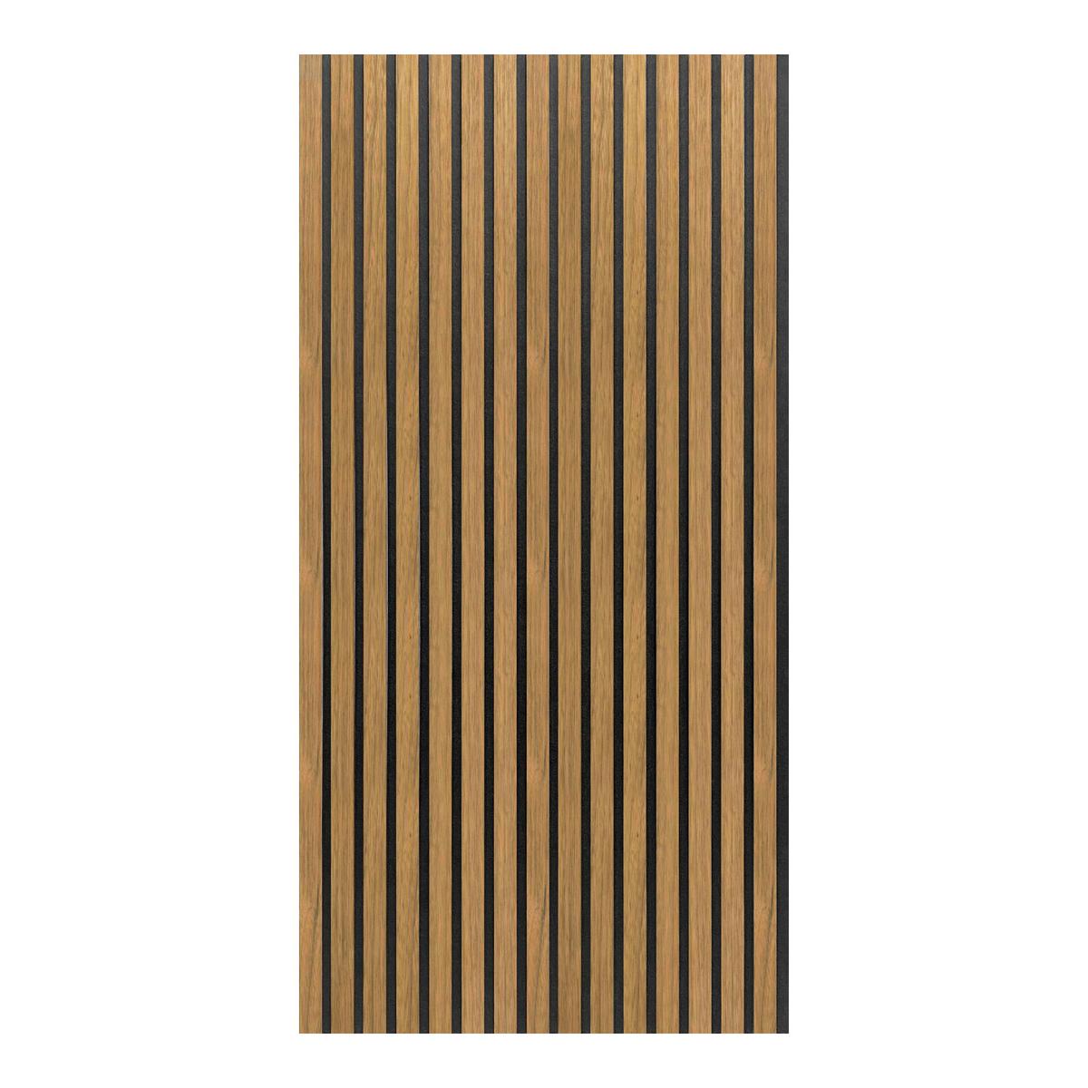 AKUSTIK WANDPANEEL-SET Vang 4-TLG. III. - Sonoma Eiche, Holzwerkstoff/Kunststoff (60/120/2.1cm) - NEU.HOLZ