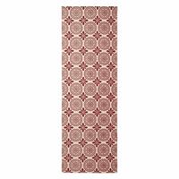 TEPPICHLÄUFER Cassia Baumwolle gemustert 66/200 cm - Rot, Textil (66/200cm) - Homescapes