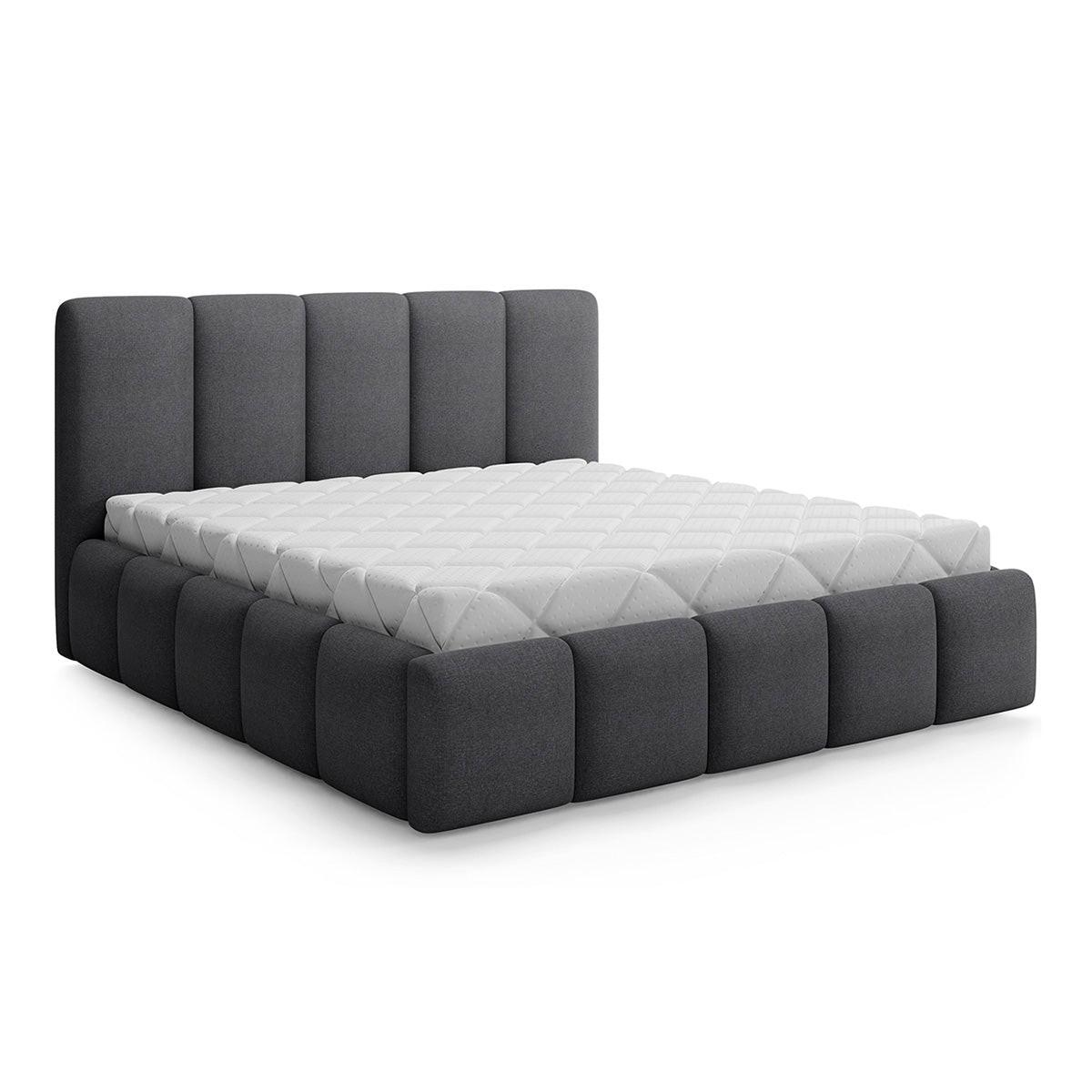 BOXBETT 180/200 Klaus Grau - Grau, Holz (180/200cm) - Petits-meubles