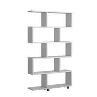 REGAL 11 Fächer L90 cm - Elif - Weiß, Holzwerkstoff (20/156/26cm) - Calicosy