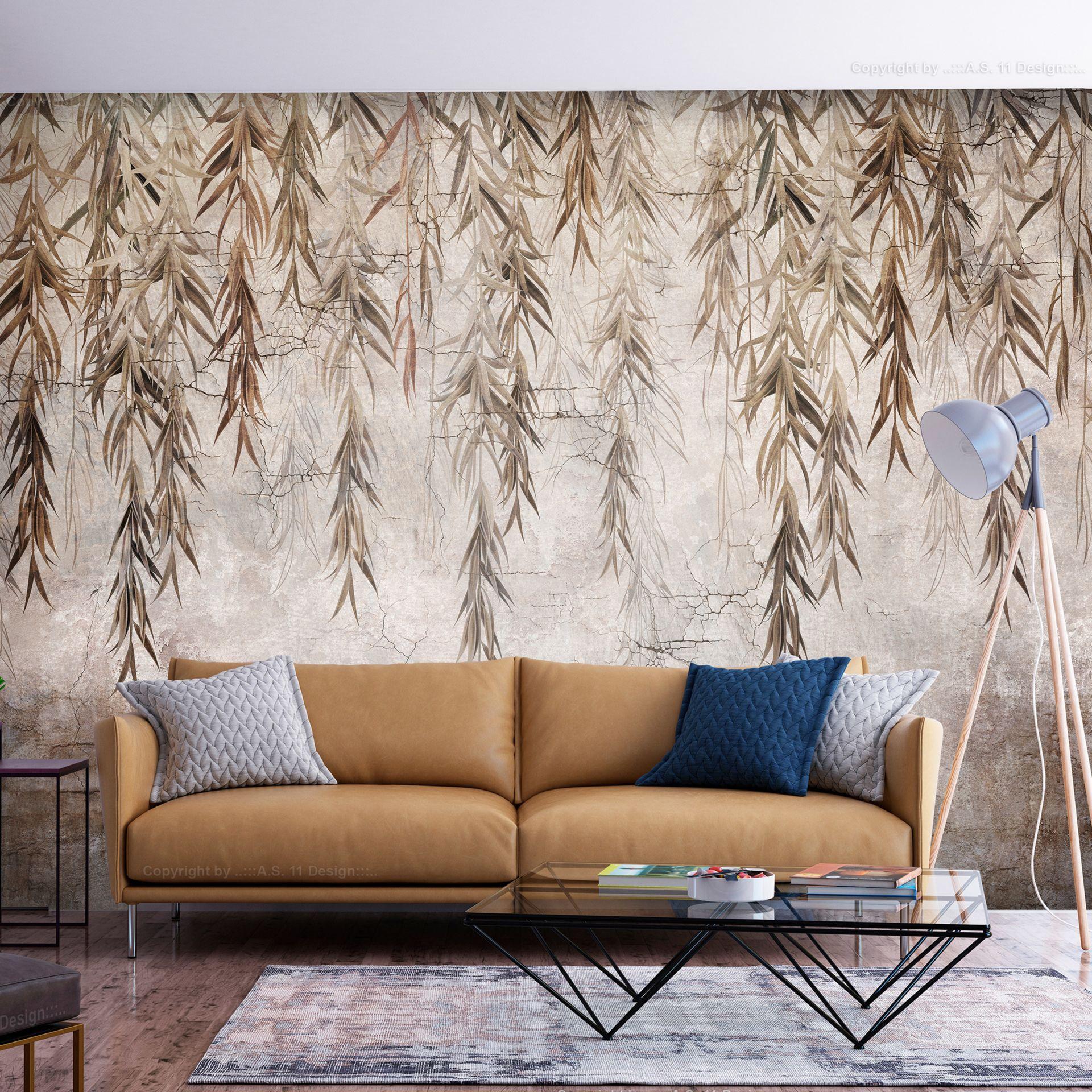 SELBSTKLEBENDE FOTOTAPETE 196/140 cm - Braun, Kunststoff/Textil (196/1cm) - KUNSTLOFT