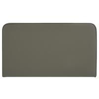 KOPFTEIL NAOFE 120x190 cm grau - Grau, Textil (120/68/6cm) - IDIMEX