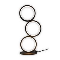 LED-TISCHLEUCHTE Chemnitz 14/14/38 cm - Schwarz, Metall (14/14/38cm) - Nettlife
