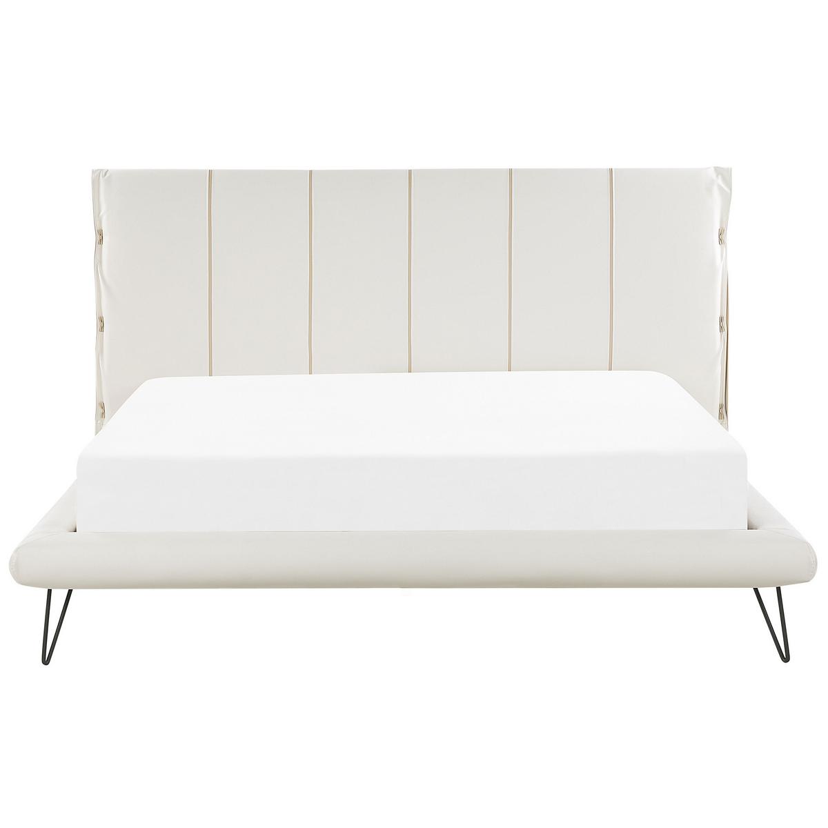 BETT 180/200cm Creme Betin - Creme, Textil (180/200cm) - Beliani