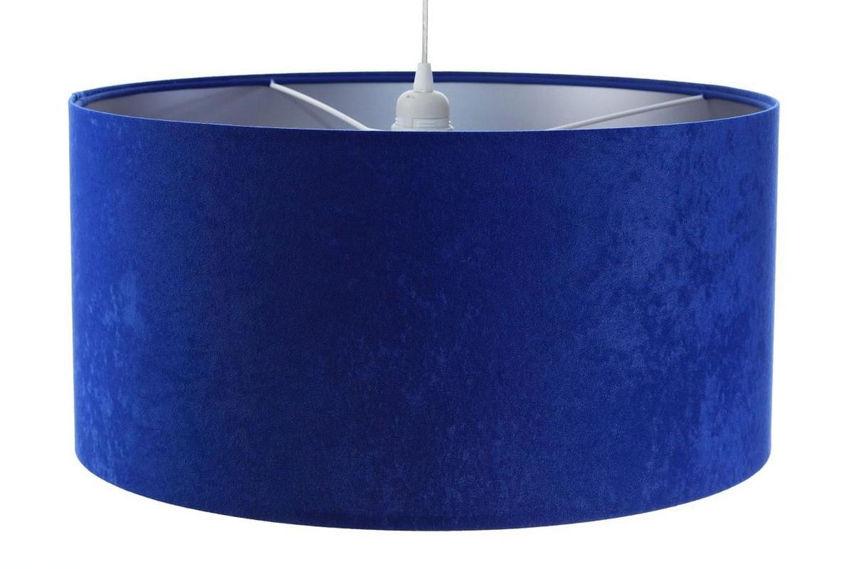 HÄNGELEUCHTE Blau 60/30 cm - Blau/Silberfarben, Kunststoff (60/1.1/30cm) - ONZENO