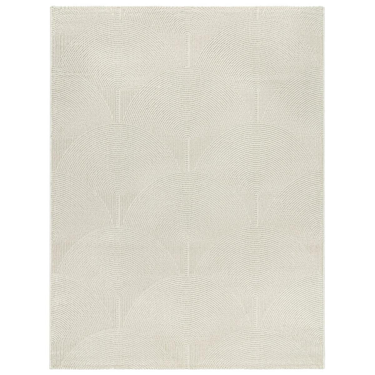 FLACHWEBETEPPICH Boho Creme 80 x 150 cm - Creme, Kunststoff (80/150cm) - TT Home