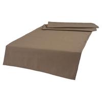 XL-TISCHLÄUFER Wunschton deep-taupe 40/220 cm - Braun, Textil (40/220cm) - beties Heimtextil