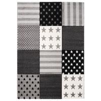 KINDER UND JUGEND TEPPICH MAUI STERNE - Grau, Textil (80/150cm) - Pergamon
