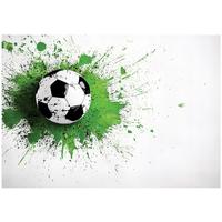FOTOTAPETE Kinderzimmer Junge Fußball 200x140 - Multicolor, Papier (200/140cm) - Wallarena