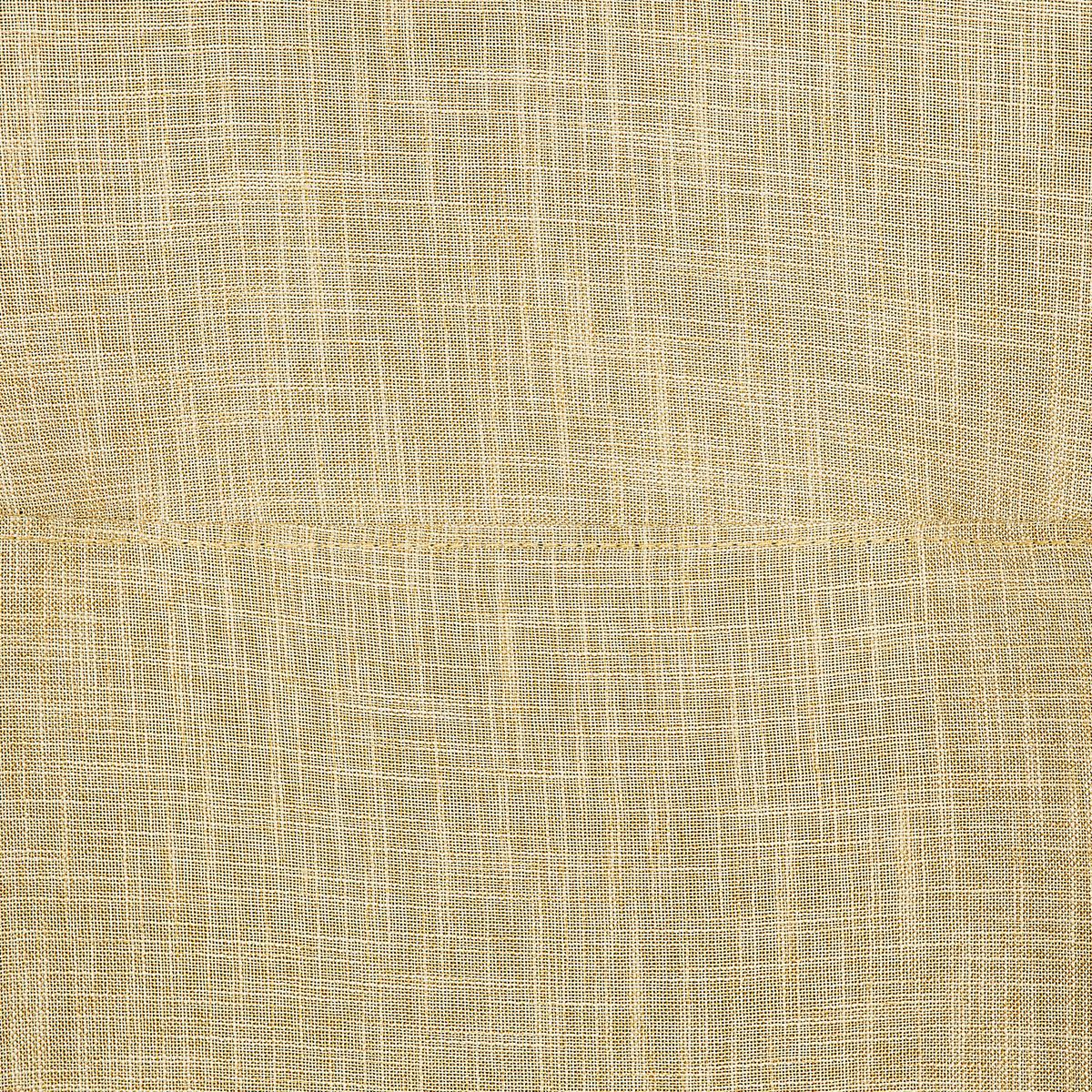 SCHAUKELSESSEL Gelb Arrie - Hellbraun/Gelb, Textil (48/116/92cm) - Beliani
