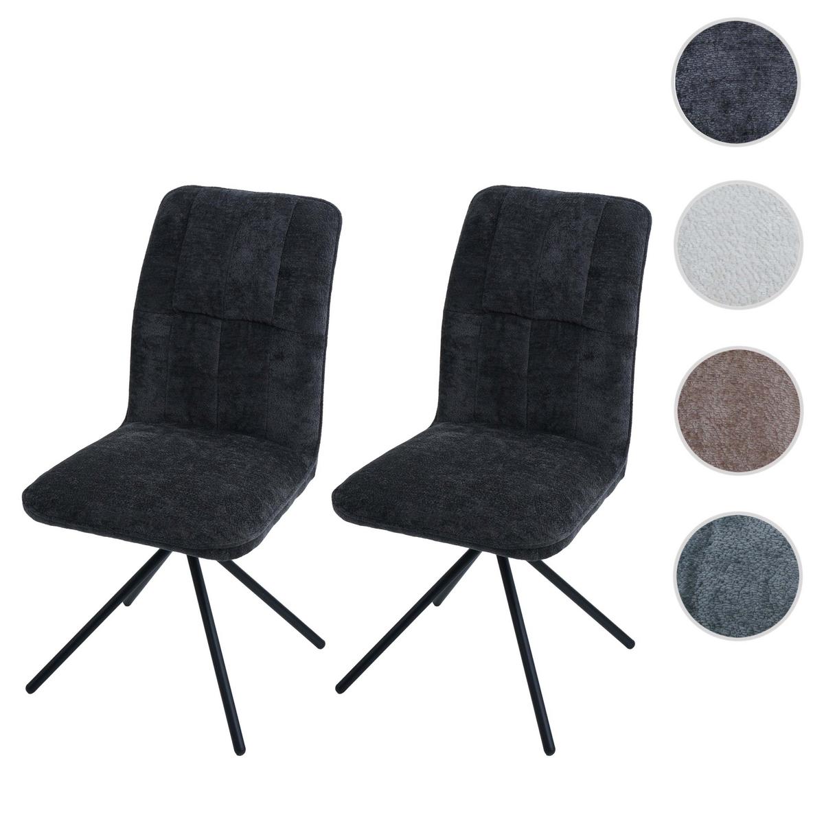 ESSZIMMERSTUHL Grau - Dunkelgrau/Grau, Textil (47/95/50cm) - MCW