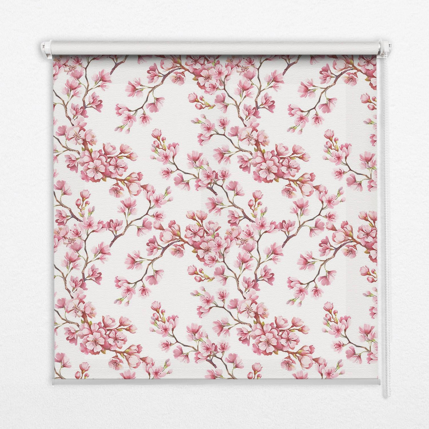 INNENROLLO - Fensterrollo - Rollo - 60x40 cm - Rosa Lilie - Pink, Kunststoff (60/140/0.5cm) - TULUP