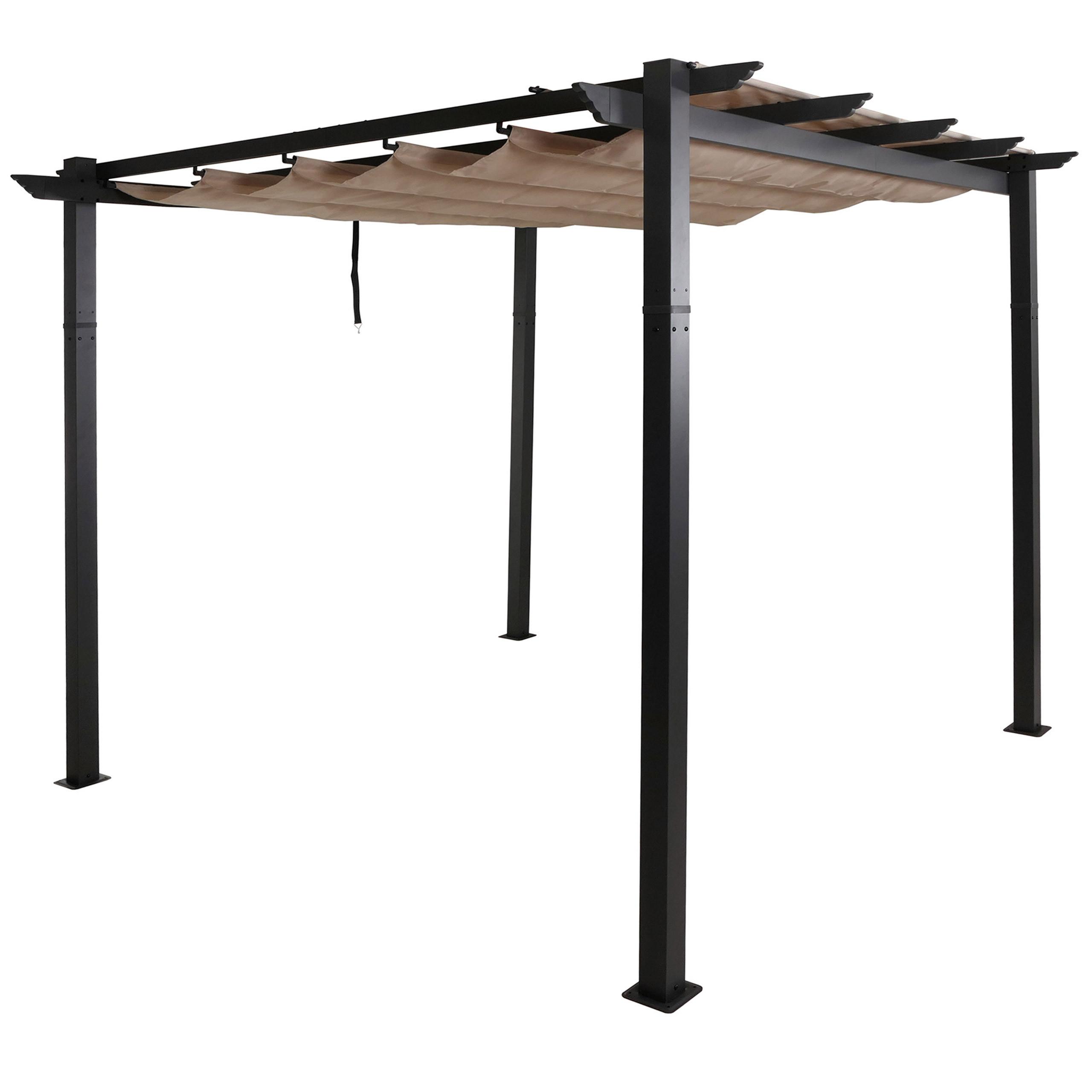 PERGOLA Beige - Beige, Textil (300/240/300cm) - MCW