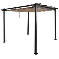 PERGOLA Beige - Beige, Textil (300/240/300cm) - MCW