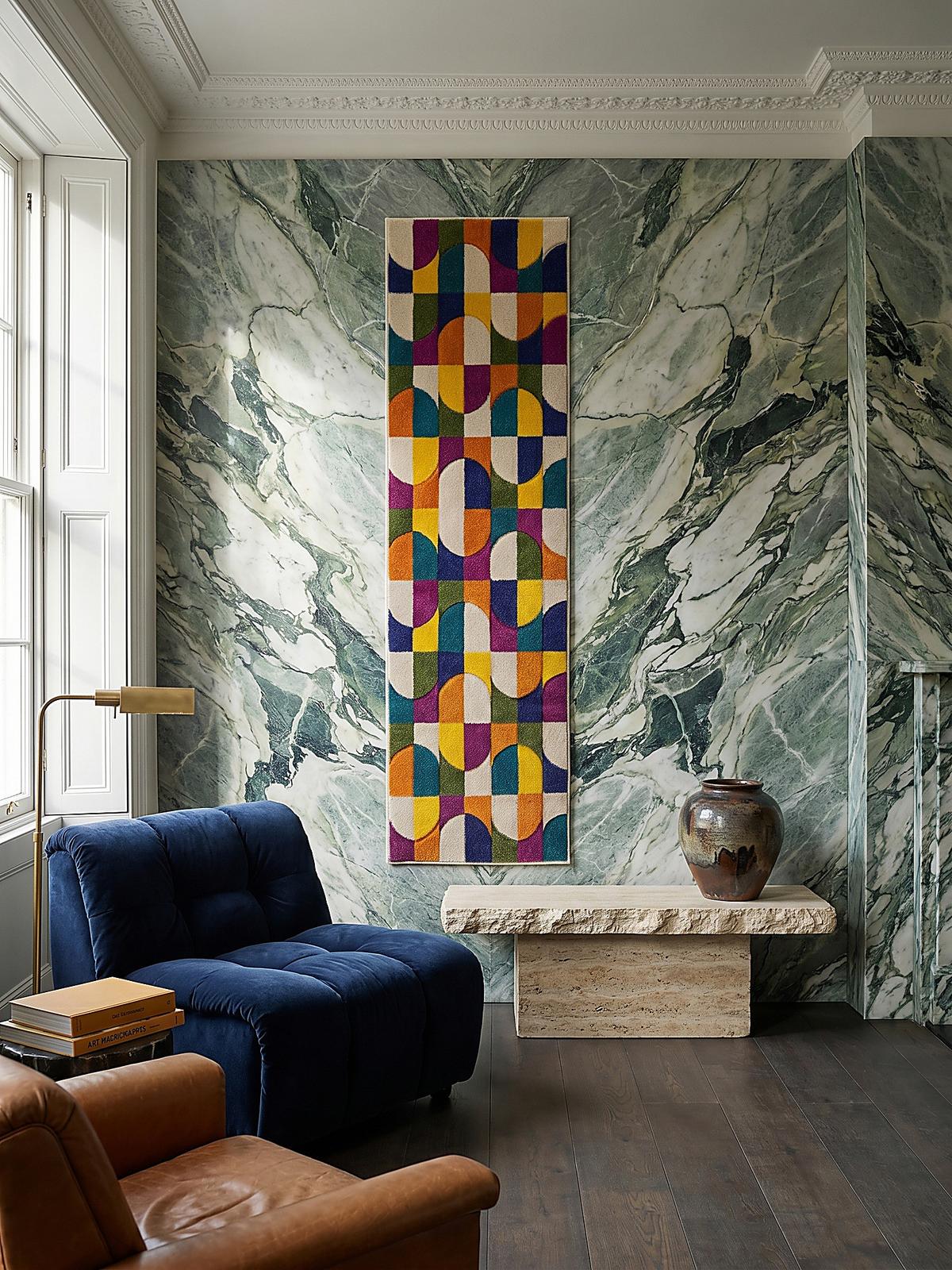 TEPPICH QUAGGY, geometrisch, Bunt, 66 x 230 cm - Multicolor, Textil (230/66cm) - KADIMA DESIGN