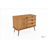 KOMMODE LINA - Wildeiche, Holz (97/72/46cm) - byoak