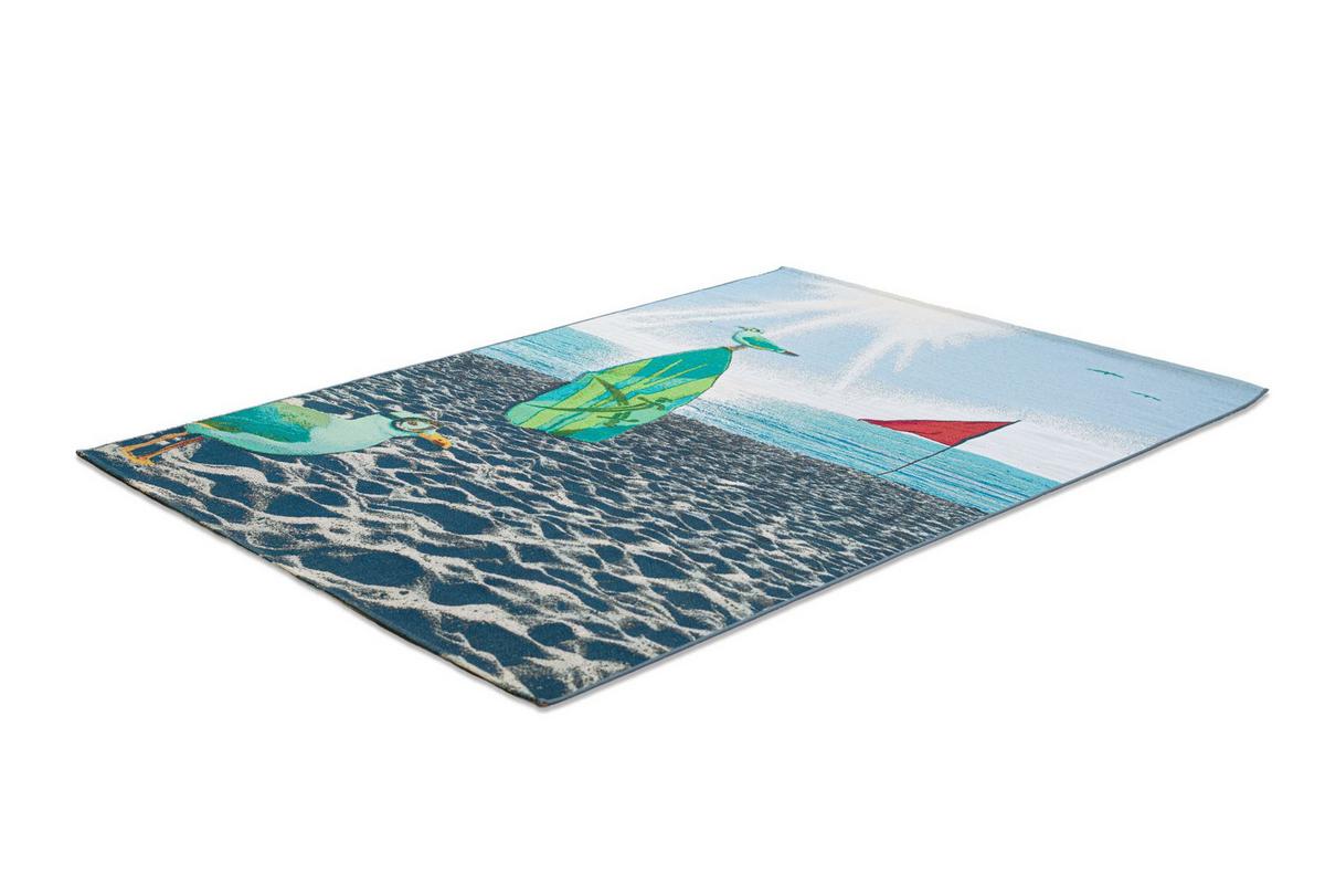 OUTDOORTEPPICH Rantum Beach 160x230 cm - Multicolor, Textil (160/230cm) - Sansibar SYLT