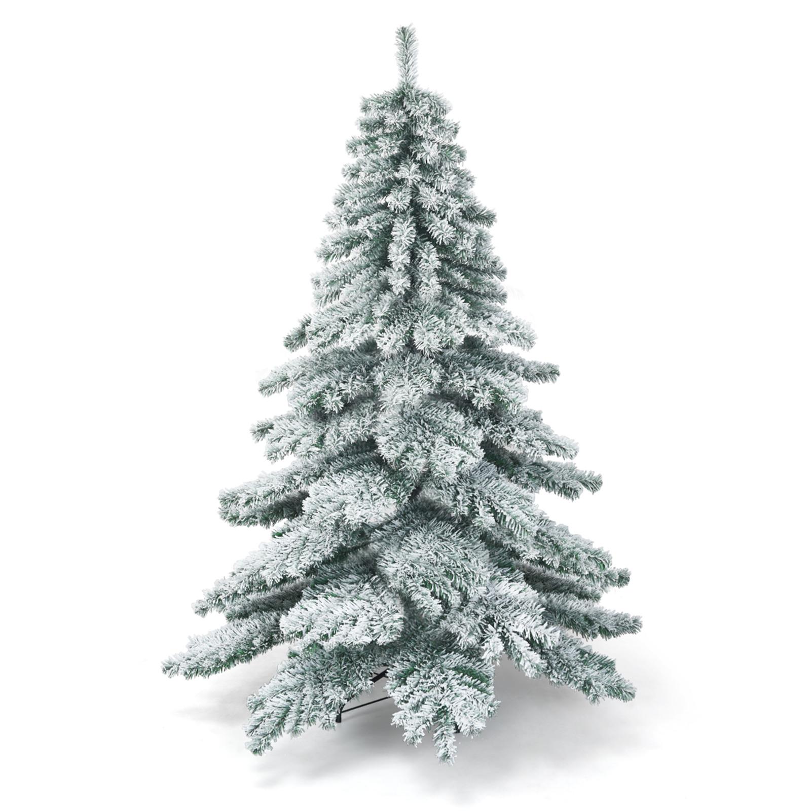 WEIHNACHTSBAUM Weiß - Weiß, Kunststoff (180cm) - COSTWAY