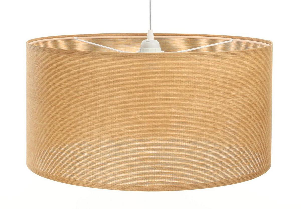 HÄNGELEUCHTE Beige 60/30 cm - Beige, Kunststoff (60/1/30cm) - ONZENO