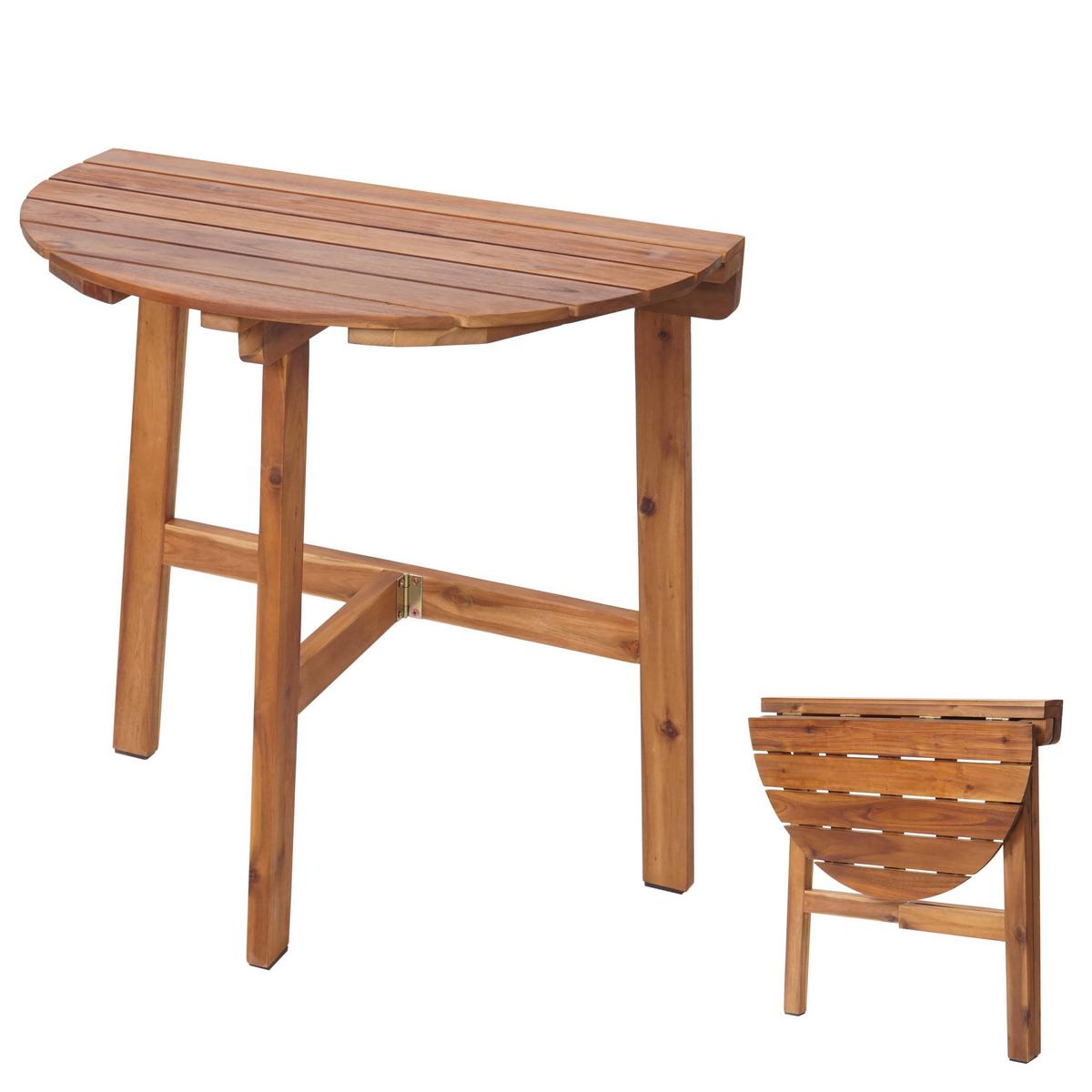 KLAPPTISCH Braun - Braun, Holz (43/70/71cm) - MCW