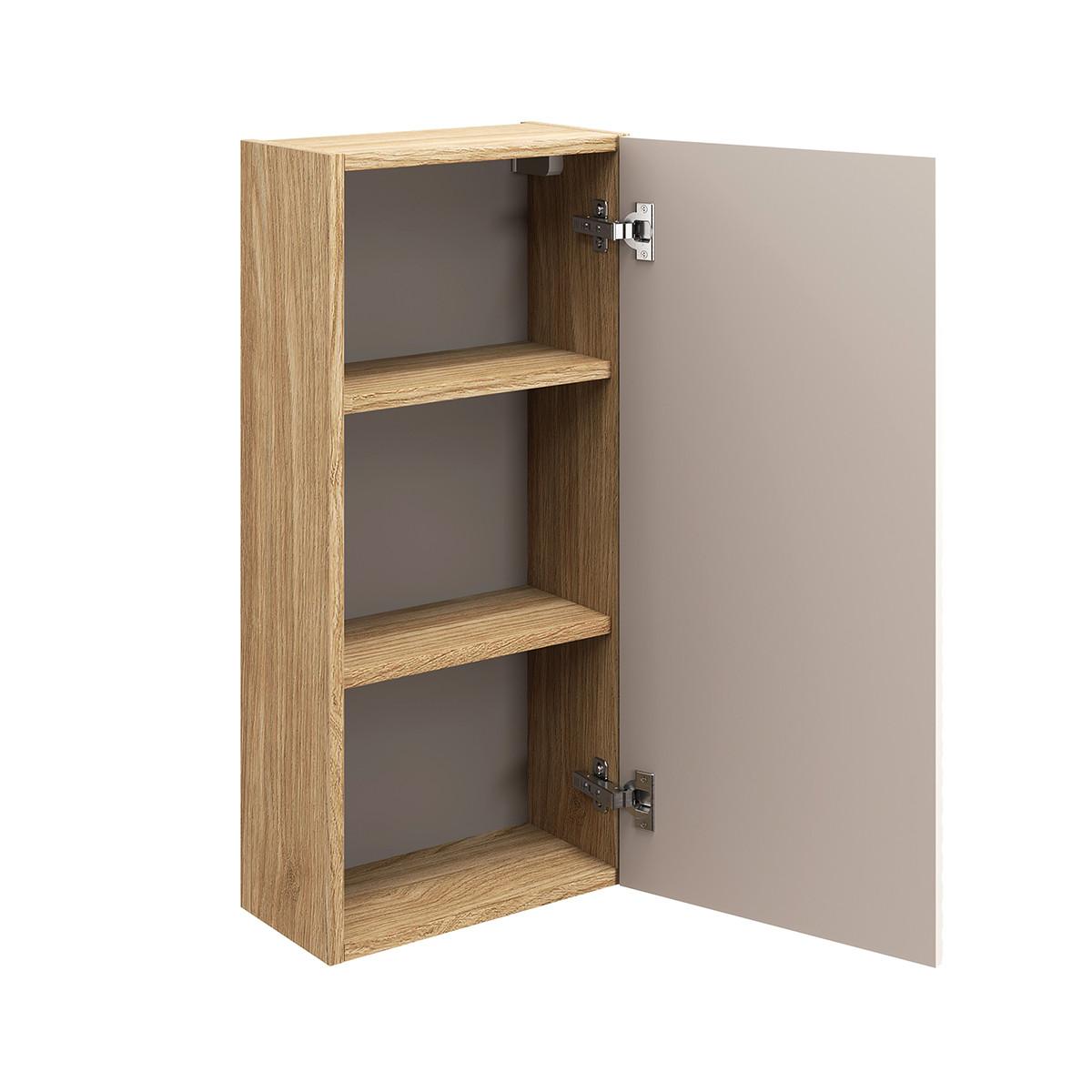 HÄNGESÄULE Elora Beige und Holz - Braun, Holzwerkstoff (35/75/17cm) - Petits-meubles