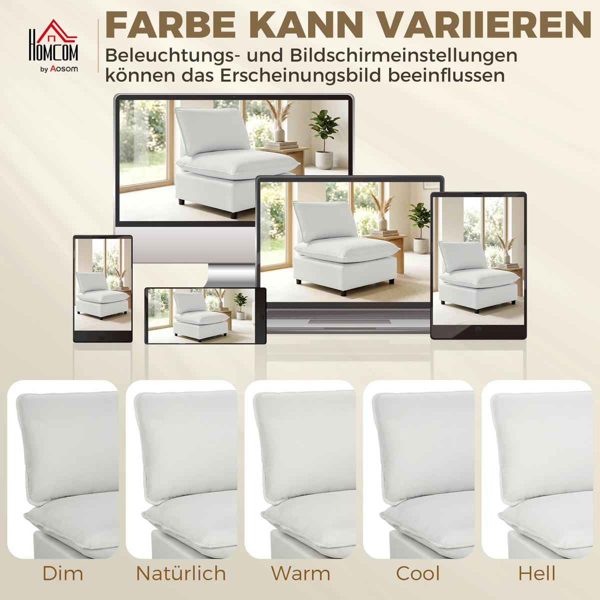 SESSEL aus Kunstleder & Schaumstoff Grau - Schwarz/Grau, Kunststoff (74/78/85cm) - HOMCOM