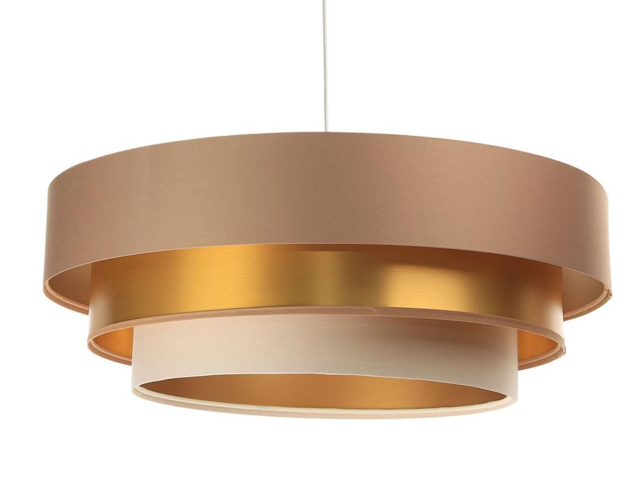 HÄNGELEUCHTE Beige 60/20 cm - Beige, Kunststoff (60/1/20cm) - ONZENO