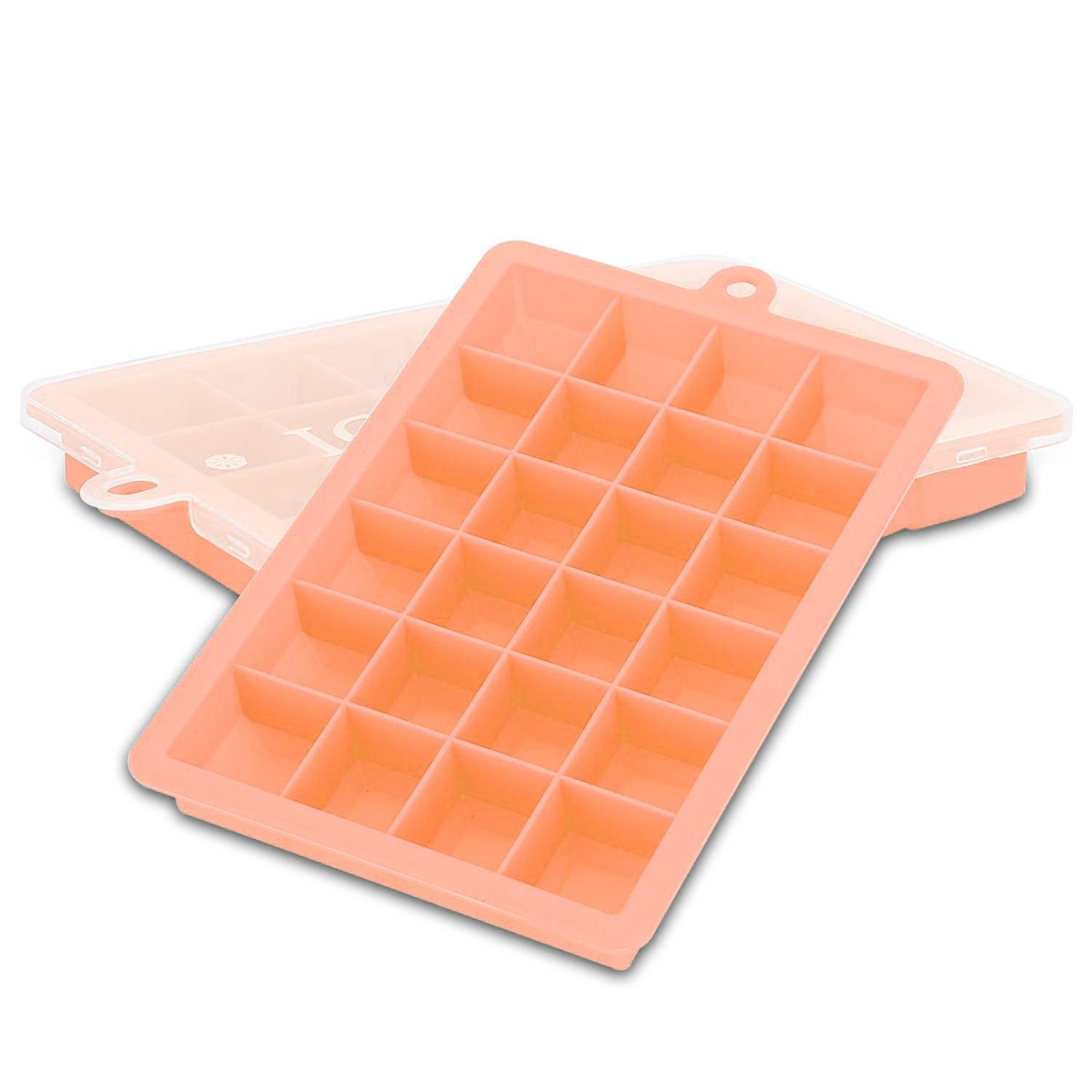EISWÜRFELFORM 2er Set - Rosa, Kunststoff (13/2.5/18cm) - Intirilife