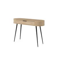 KONSOLENTISCH CARA 120/80,2/40,2 cm mit Schubladen, Eichefarben - Eichefarben, Holzwerkstoff (40.2/120/80.2cm) - MASSENO