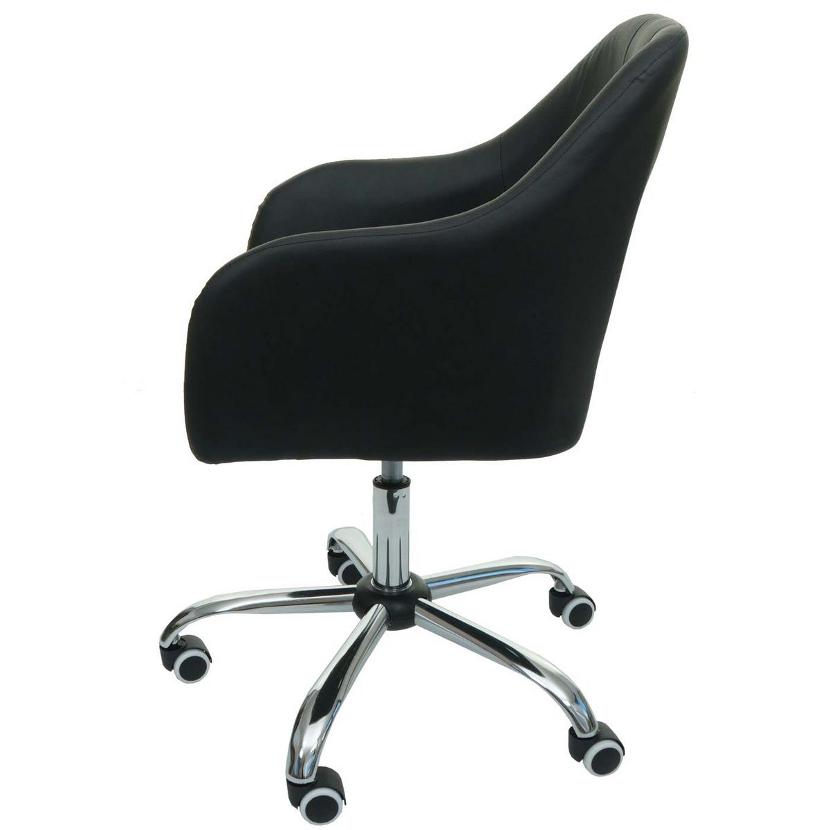 BÜROSTUHL Schwarz - Schwarz, Textil (57/95/62cm) - MCW