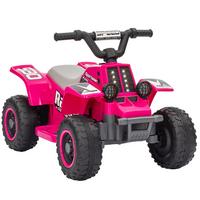 KINDER Elektro-Quad Elektro Kinderquad mit Vorwärts-und Rückwärtsfunktion Rosa - Rosa, Kunststoff/Metall (70.5/42.5/46.5cm) - AIYAPLAY