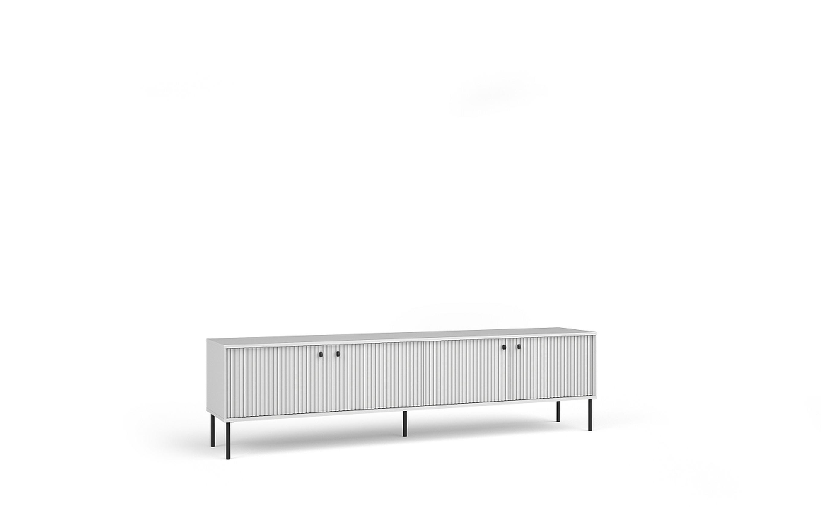 TV-SCHRANK Grau 207/54,8/40,5 - Grau, Holzwerkstoff (207/55/41cm) - RAUMHIRSCH FURNITURE