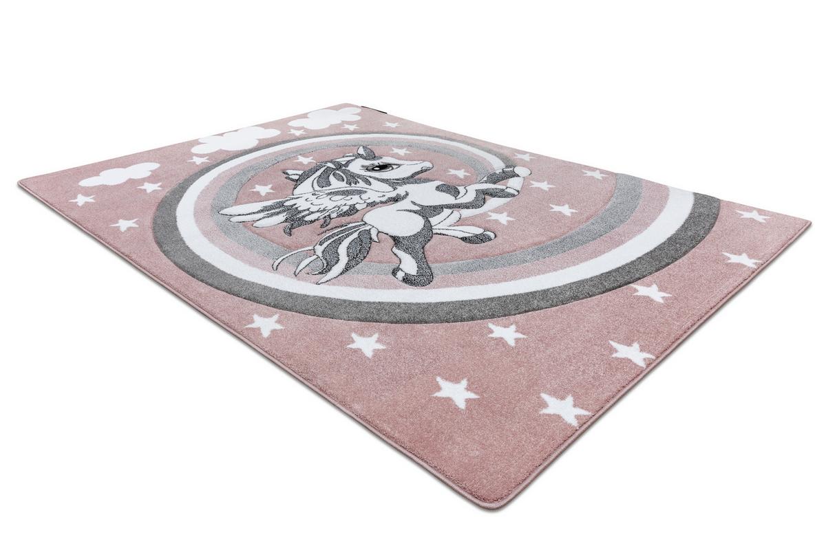 TEPPICH Petit 140/190 cm - Pink, Textil (140/190cm) - rugsX
