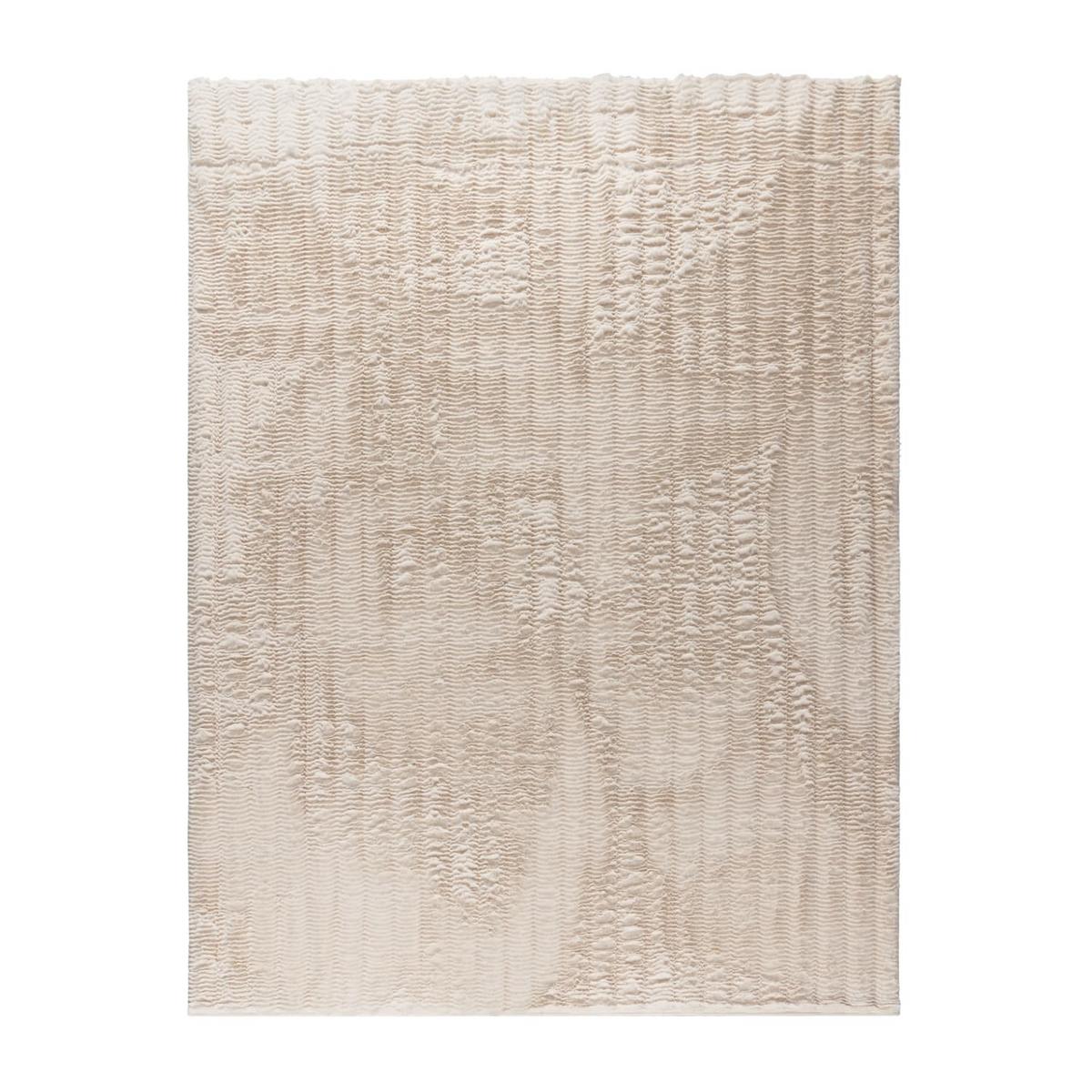 HOCHFLORTEPPICH Rauten Creme 160 x 220 cm - Creme, Kunststoff (160/220cm) - TT Home