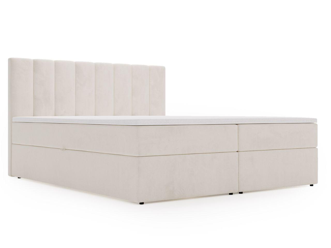 BOXBETT Mocca 180x200 Beige - Beige, Holz/Textil (180/200cm) - Graingold