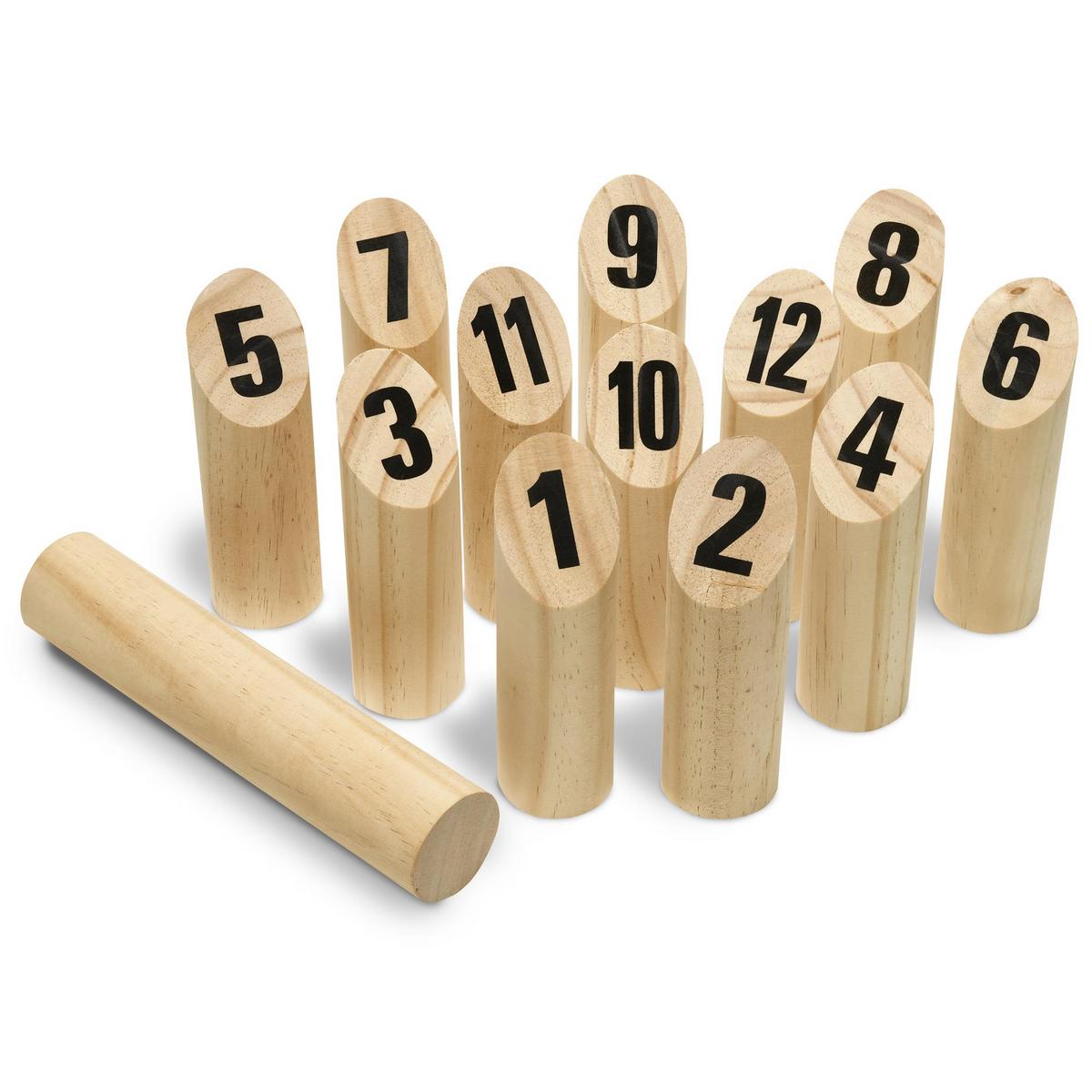 WURFSPIEL Tölky - Naturfarben, Holz (10/25cm) - Toyfel