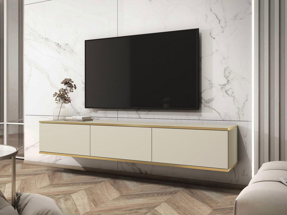 TV-LOWBOARD Oro I - Beige, Holzwerkstoff (175/30/32cm) - MIRJAN24