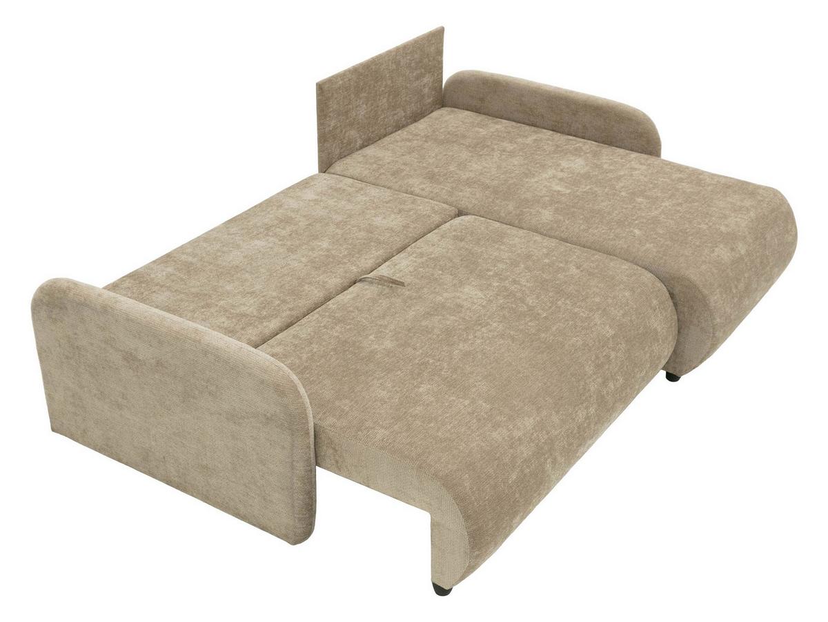 ECKSCHLAFSOFA Nest - Schwarz/Braun, Holz/Kunststoff (233/160cm) - MIRJAN24
