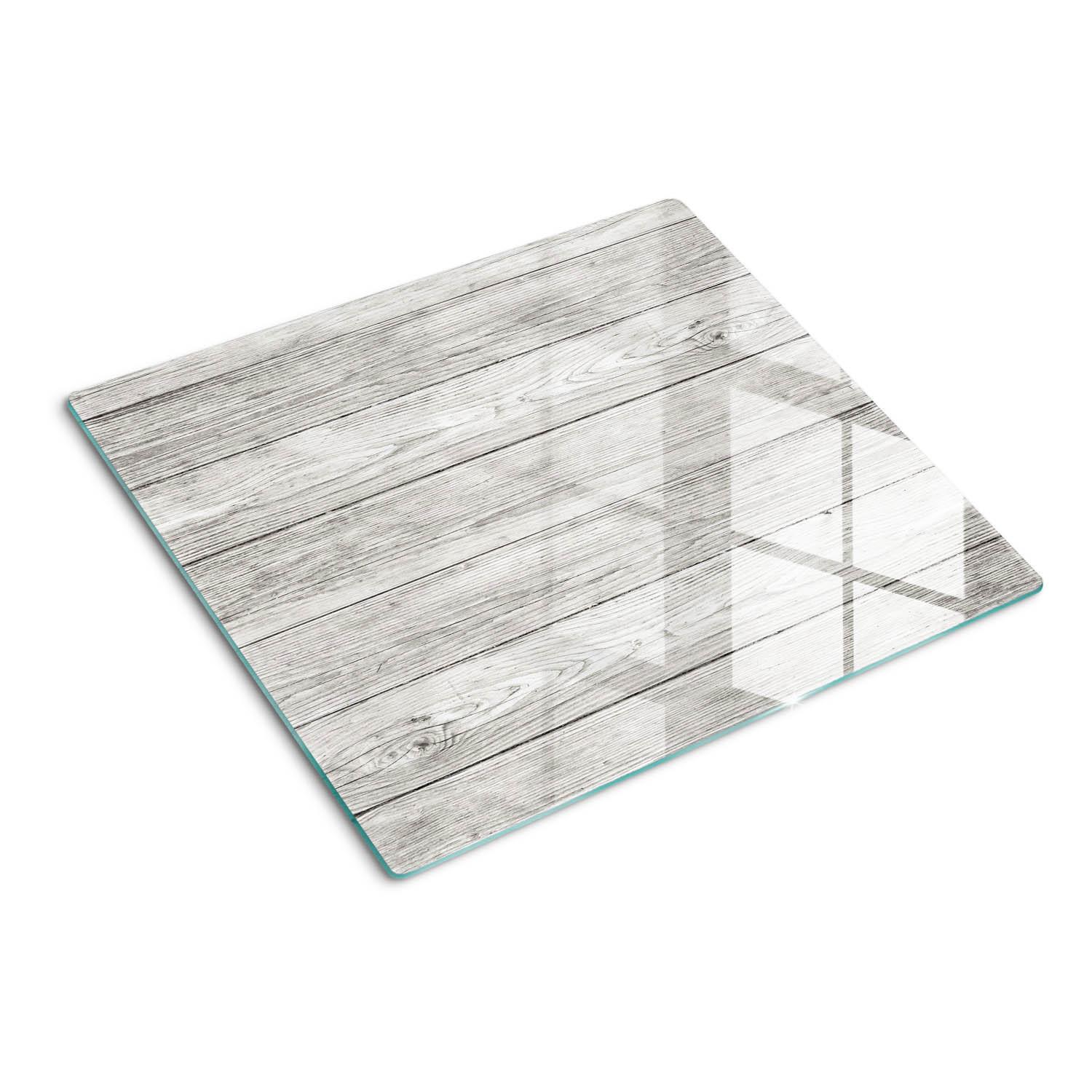 GLASPLATTE 60x52 cm Holz - Grau, Glas (60/0.4/52cm) - TULUP